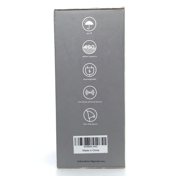 Aobor Best Rechargeable Automatic Soap Dispenser NEW - Picture 3 of 4